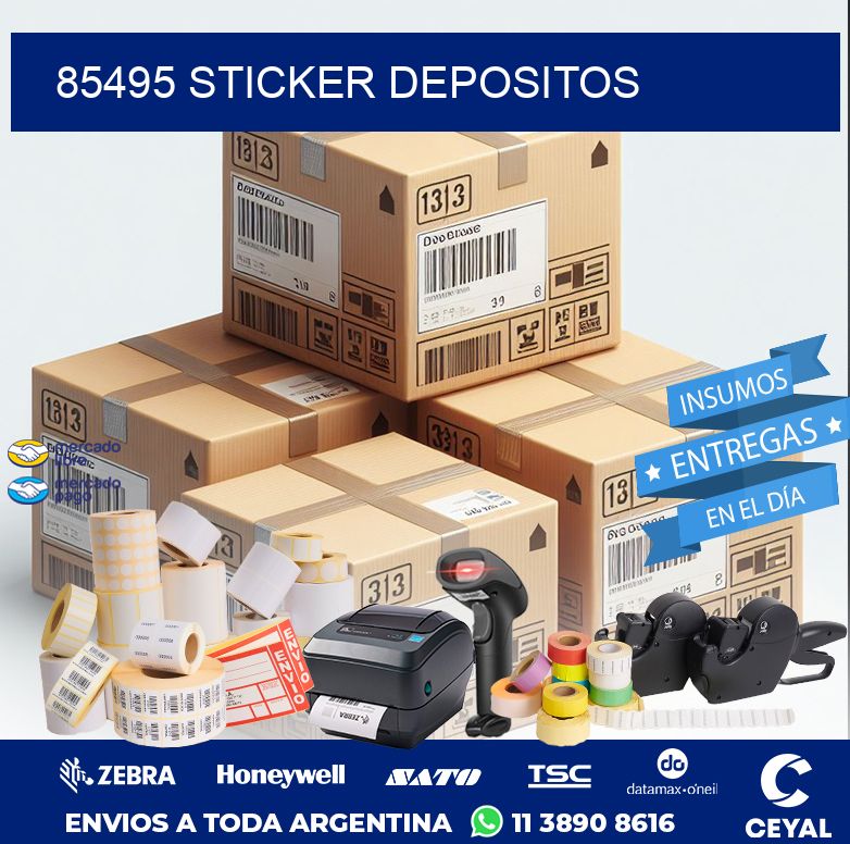 85495 STICKER DEPOSITOS