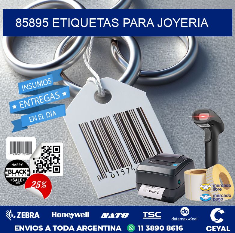 85895 ETIQUETAS PARA JOYERIA