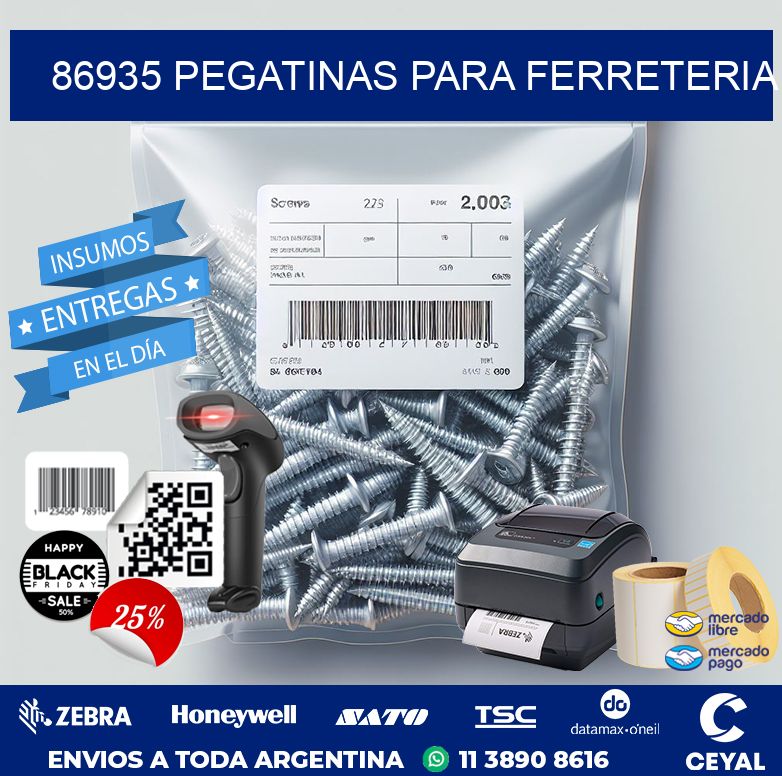 86935 PEGATINAS PARA FERRETERIA