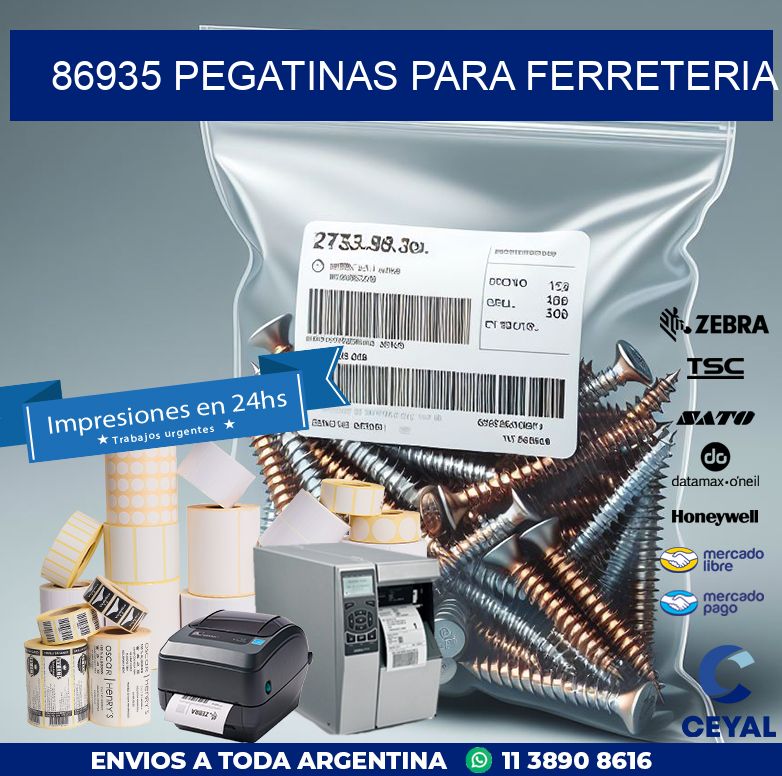 86935 PEGATINAS PARA FERRETERIA