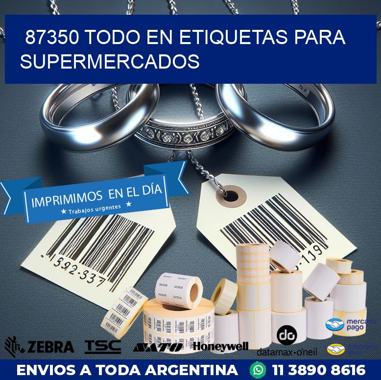 87350 TODO EN ETIQUETAS PARA SUPERMERCADOS