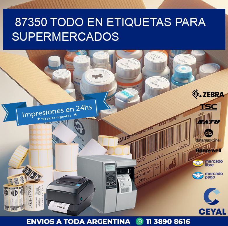 87350 TODO EN ETIQUETAS PARA SUPERMERCADOS