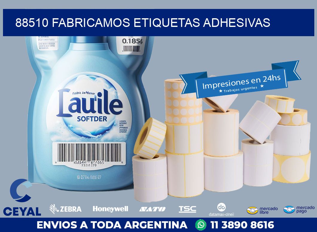88510 FABRICAMOS ETIQUETAS ADHESIVAS