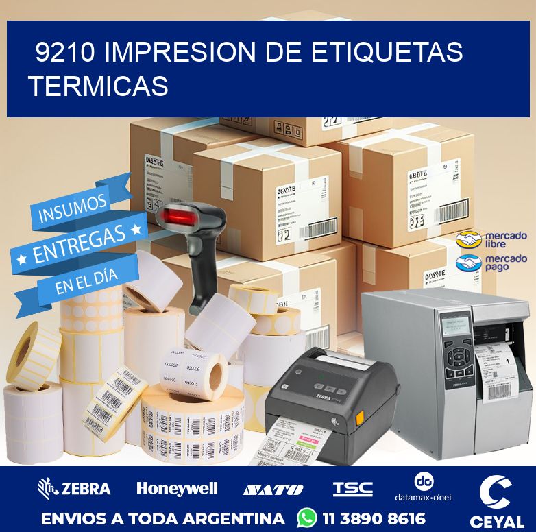 9210 IMPRESION DE ETIQUETAS TERMICAS