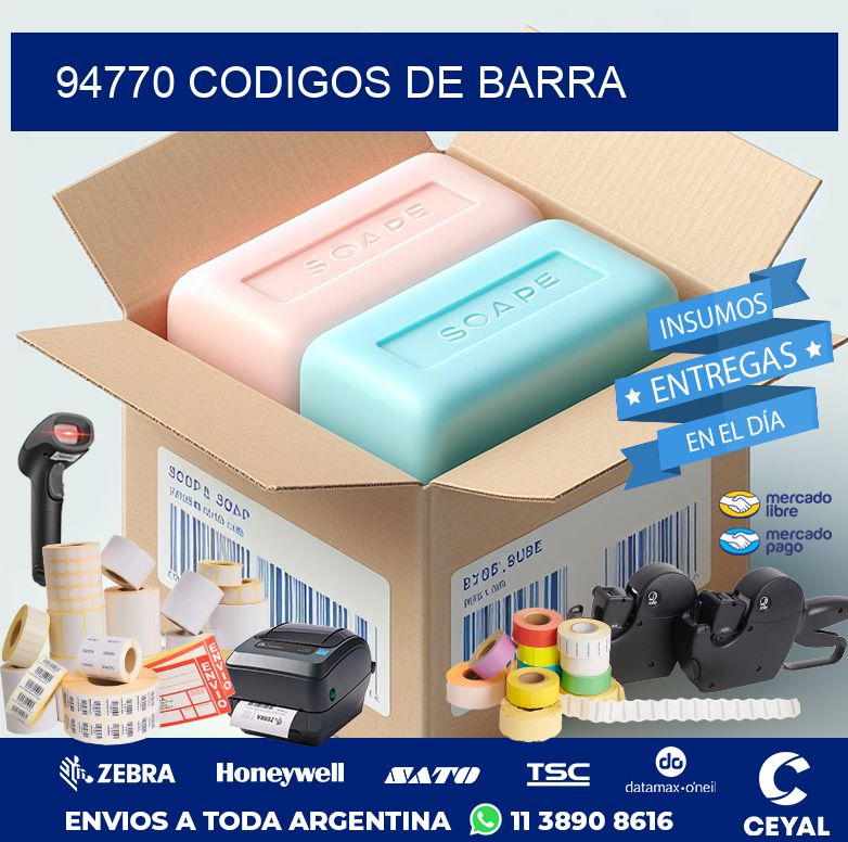 94770 CODIGOS DE BARRA