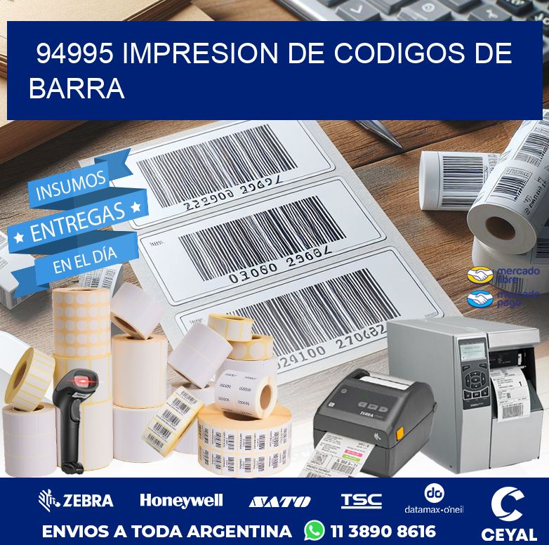 94995 IMPRESION DE CODIGOS DE BARRA