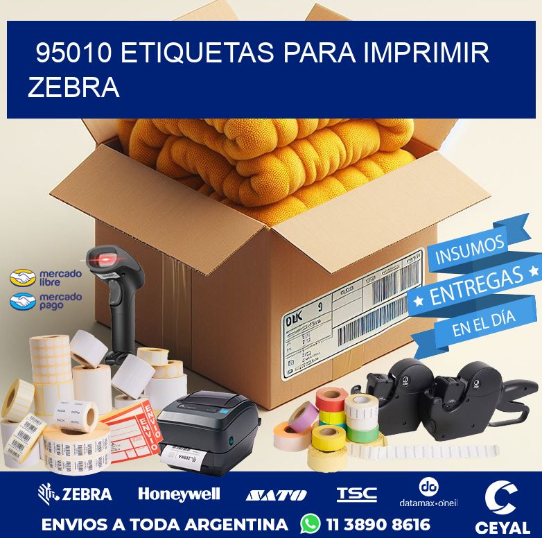 95010 ETIQUETAS PARA IMPRIMIR ZEBRA