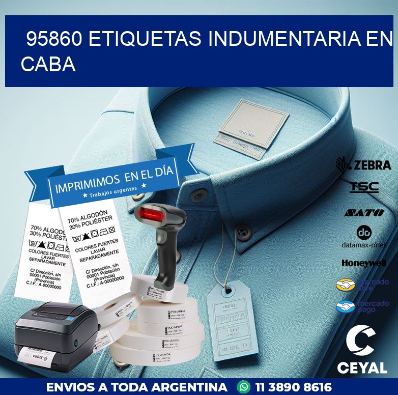 95860 ETIQUETAS INDUMENTARIA EN CABA