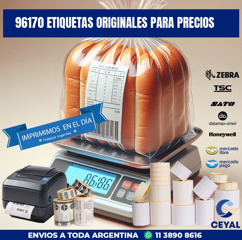 96170 ETIQUETAS ORIGINALES PARA PRECIOS