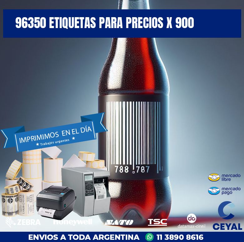 96350 ETIQUETAS PARA PRECIOS X 900