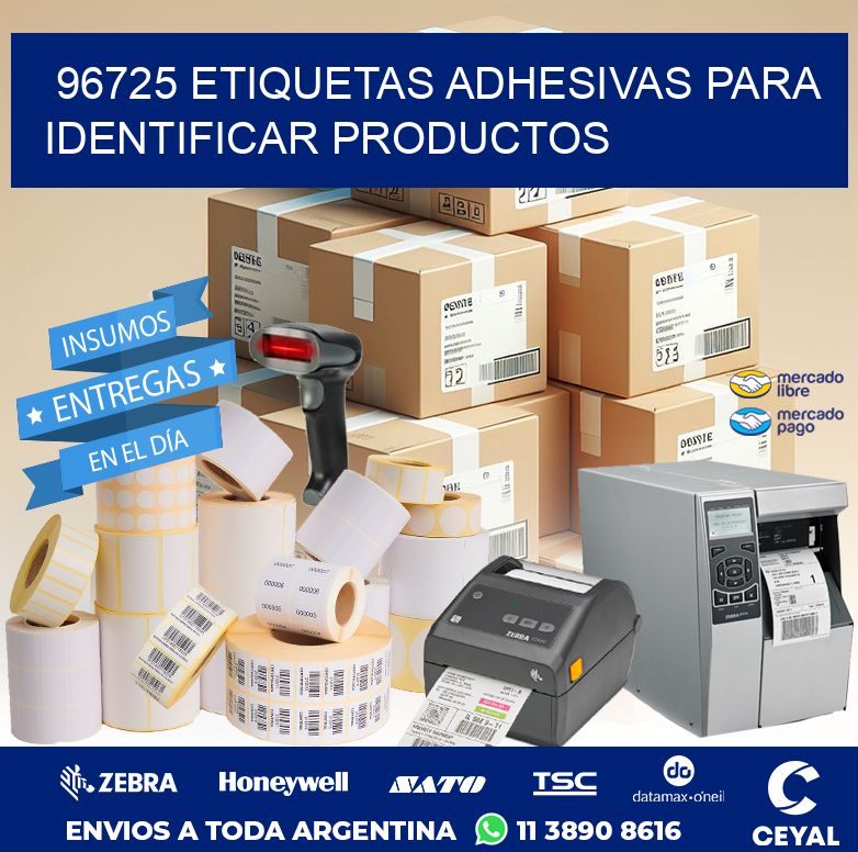 96725 ETIQUETAS ADHESIVAS PARA IDENTIFICAR PRODUCTOS
