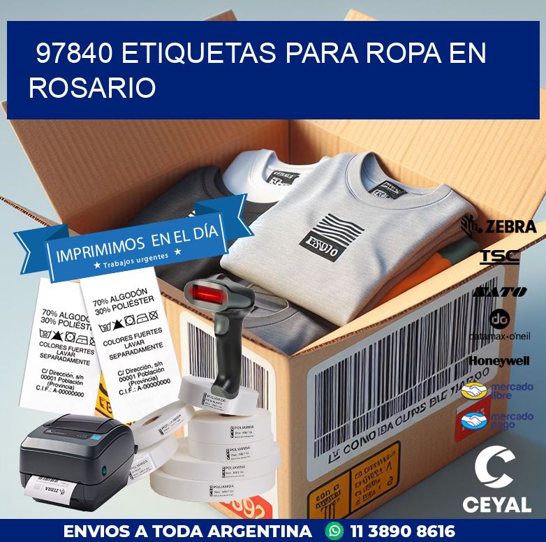 97840 ETIQUETAS PARA ROPA EN ROSARIO