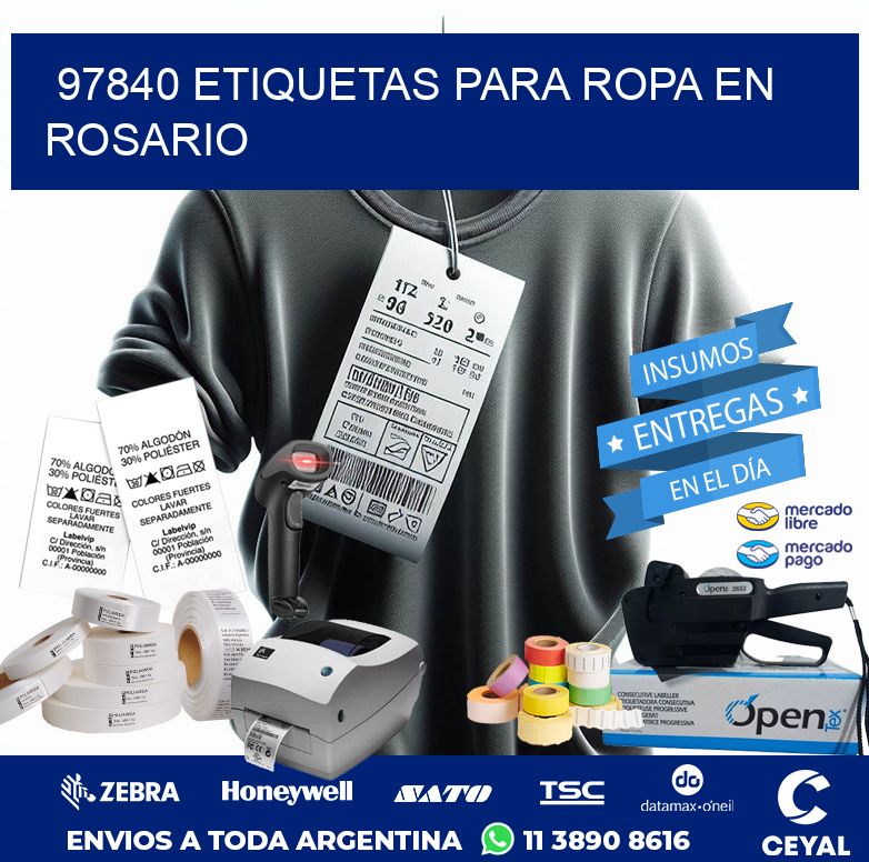 97840 ETIQUETAS PARA ROPA EN ROSARIO