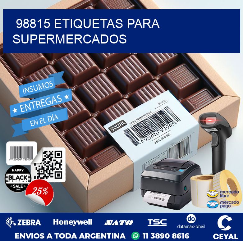 98815 ETIQUETAS PARA SUPERMERCADOS