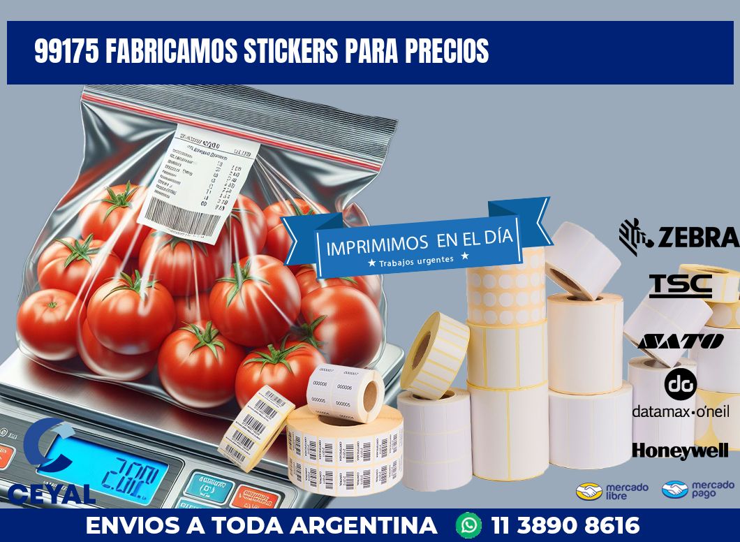 99175 FABRICAMOS STICKERS PARA PRECIOS