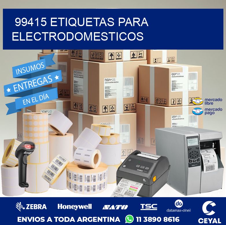 99415 ETIQUETAS PARA ELECTRODOMESTICOS