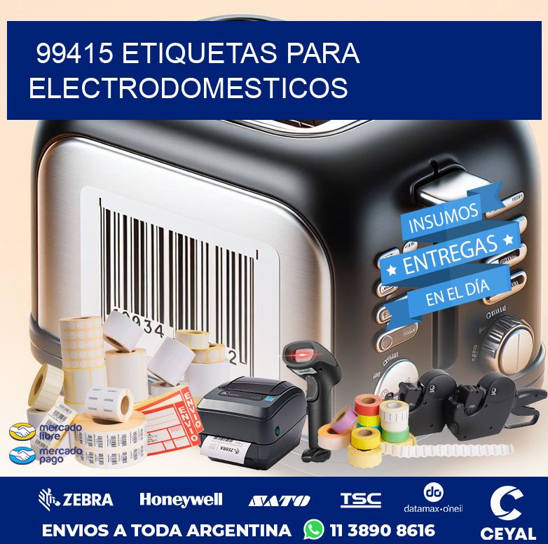 99415 ETIQUETAS PARA ELECTRODOMESTICOS