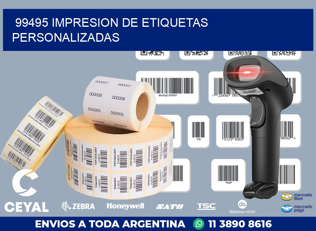 99495 IMPRESION DE ETIQUETAS PERSONALIZADAS