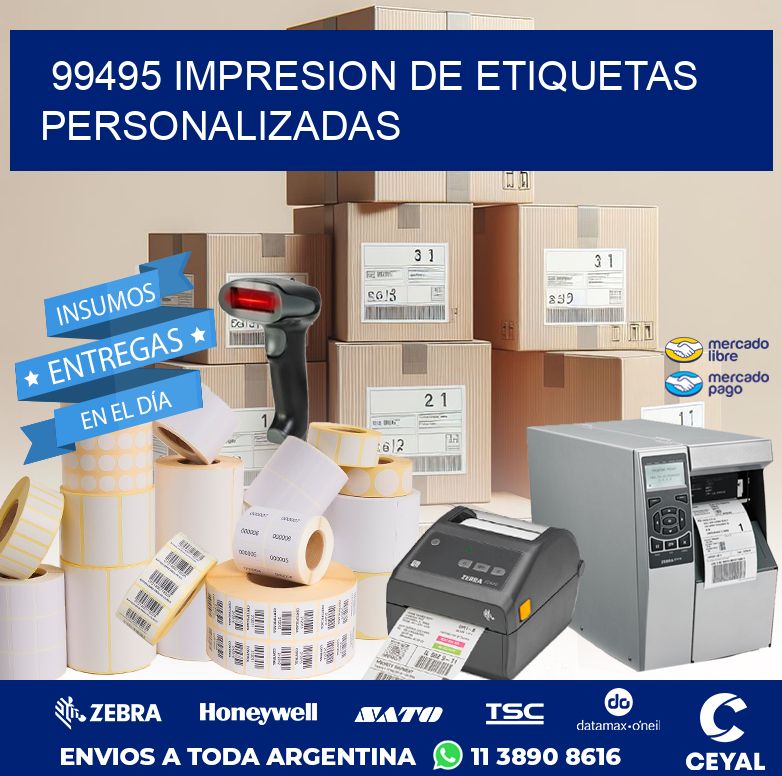 99495 IMPRESION DE ETIQUETAS PERSONALIZADAS