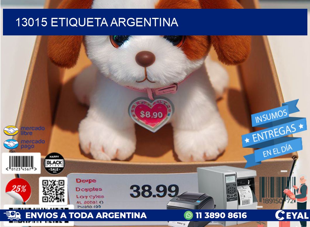 13015 etiqueta argentina