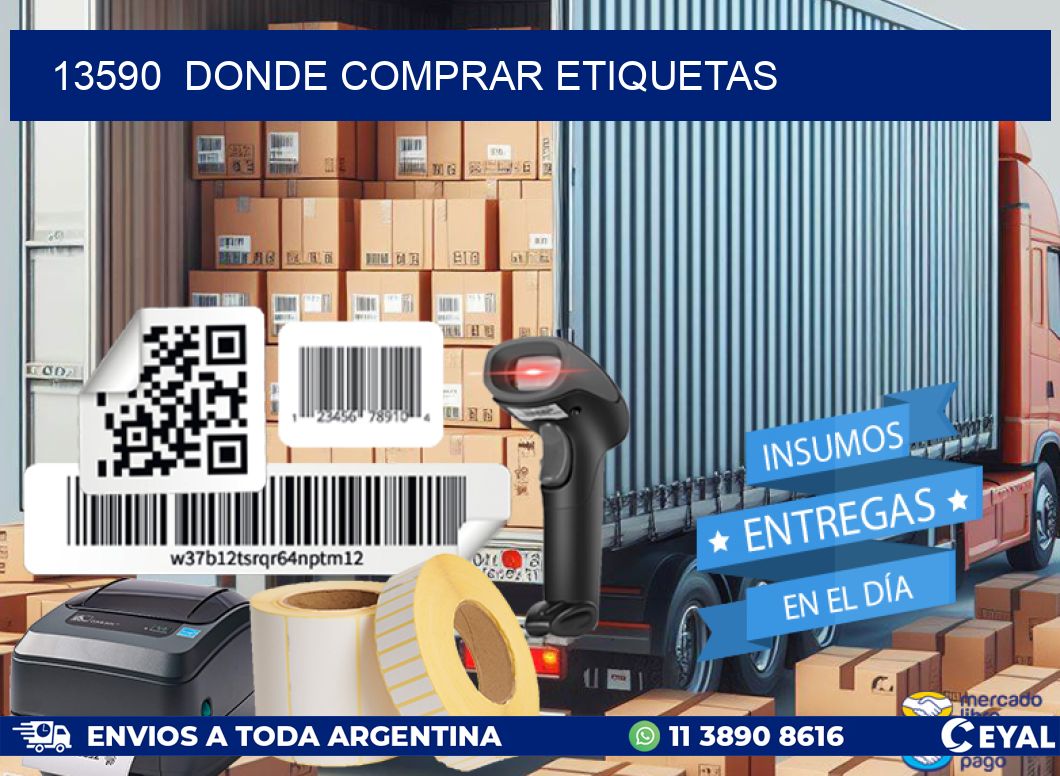 13590  donde comprar etiquetas