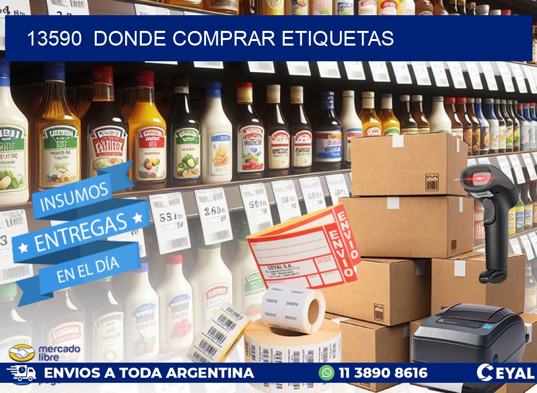 13590  donde comprar etiquetas