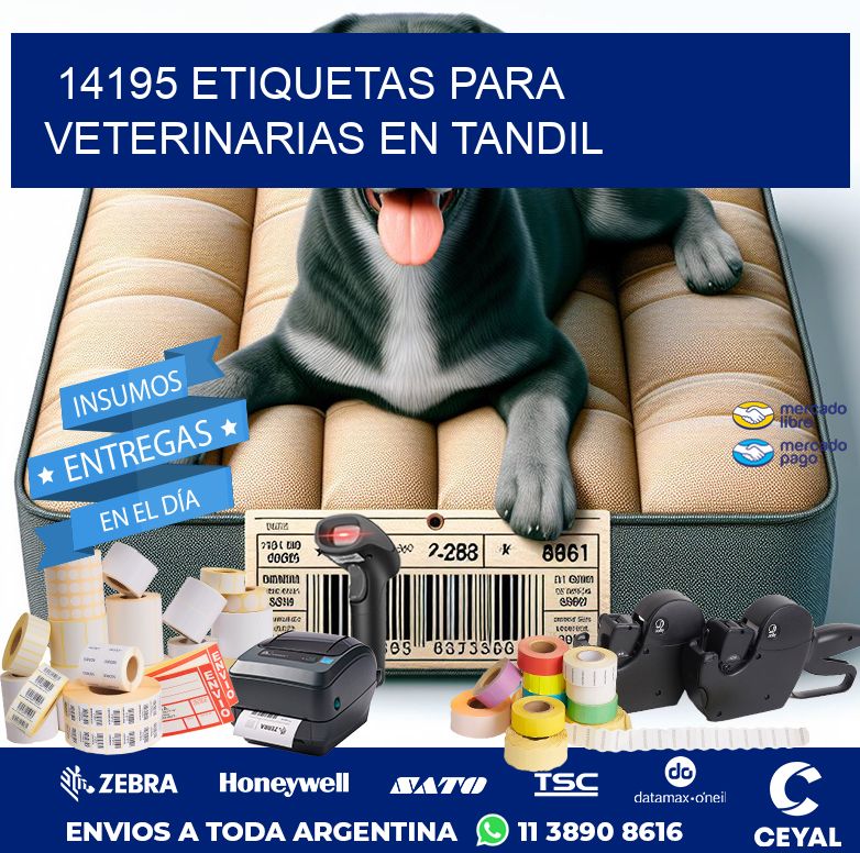 14195 ETIQUETAS PARA VETERINARIAS EN TANDIL