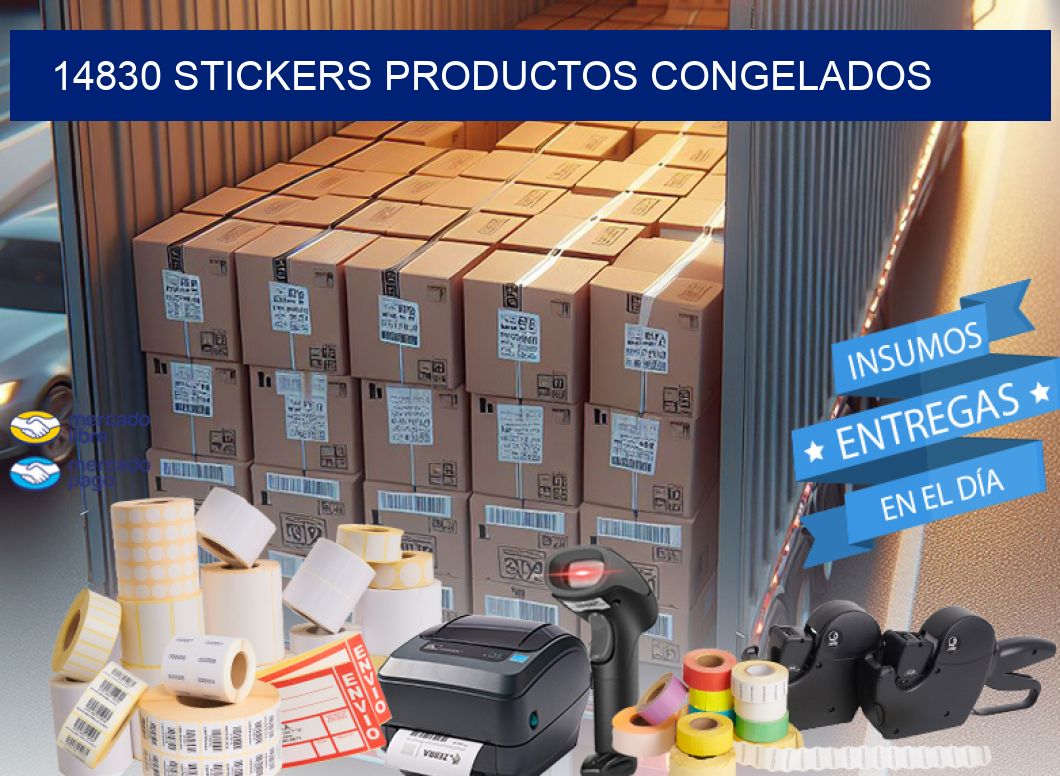 14830 stickers productos congelados