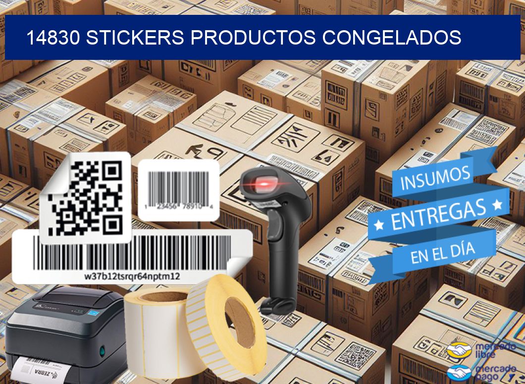 14830 stickers productos congelados