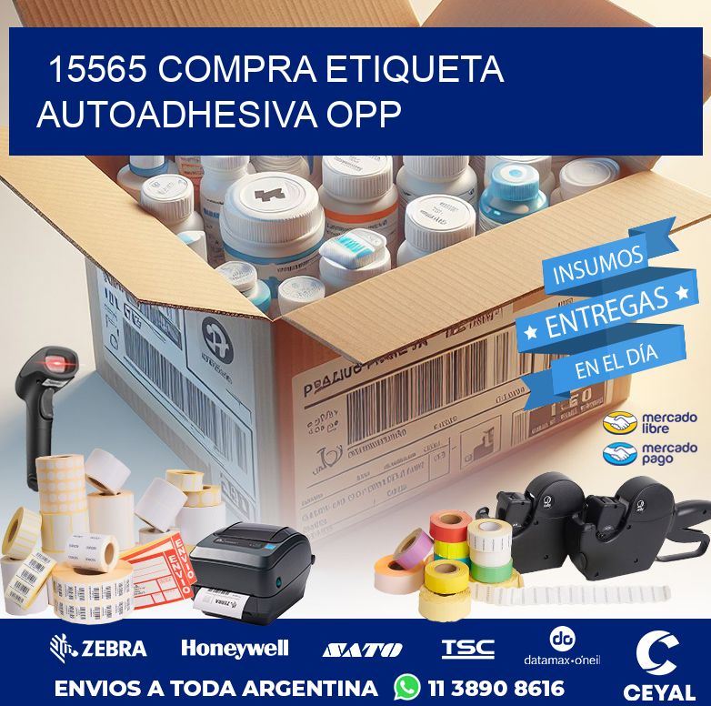 15565 COMPRA ETIQUETA AUTOADHESIVA OPP