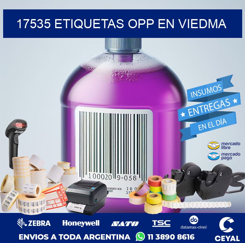 17535 ETIQUETAS OPP EN VIEDMA