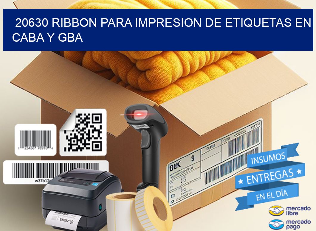 20630 RIBBON PARA IMPRESION DE ETIQUETAS EN CABA Y GBA