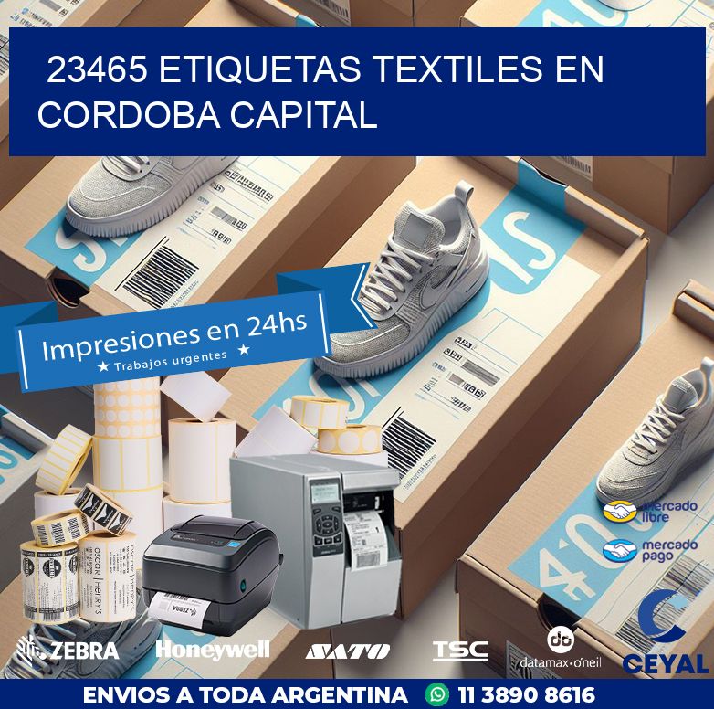 23465 ETIQUETAS TEXTILES EN CORDOBA CAPITAL