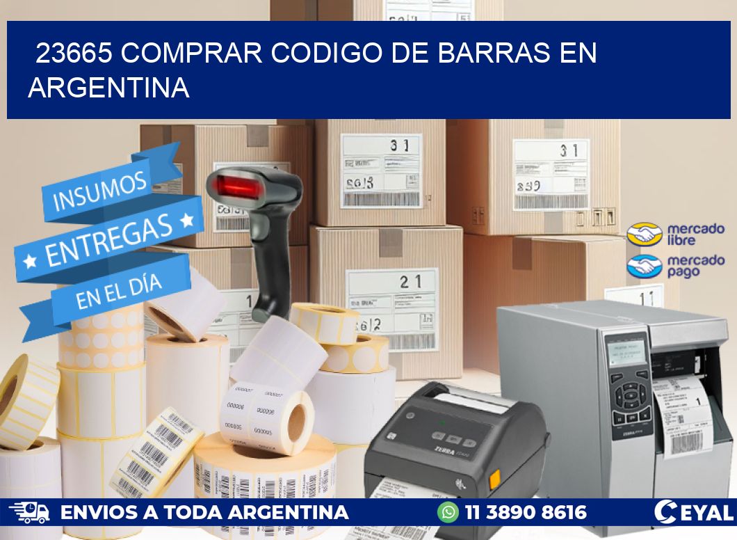 23665 Comprar Codigo de Barras en Argentina