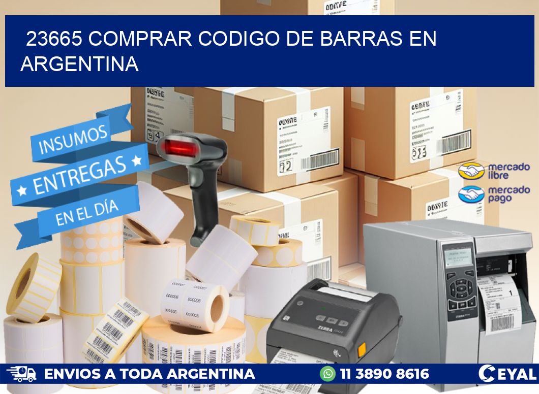 23665 Comprar Codigo de Barras en Argentina
