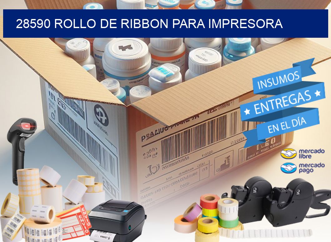 28590 ROLLO DE RIBBON PARA IMPRESORA