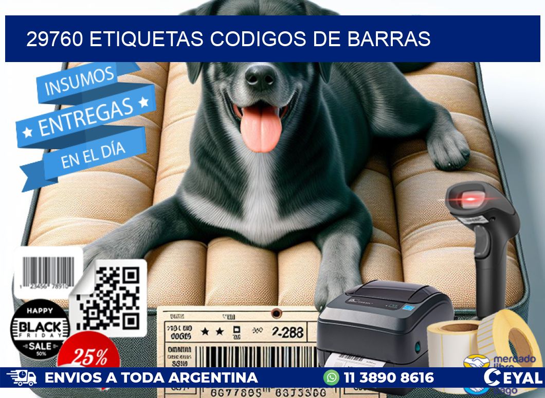 29760 etiquetas codigos de barras