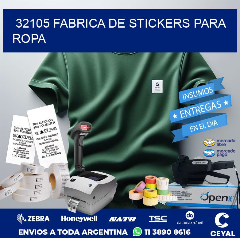 32105 FABRICA DE STICKERS PARA ROPA