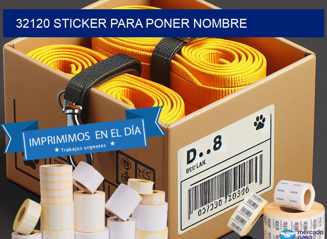 32120 STICKER PARA PONER NOMBRE