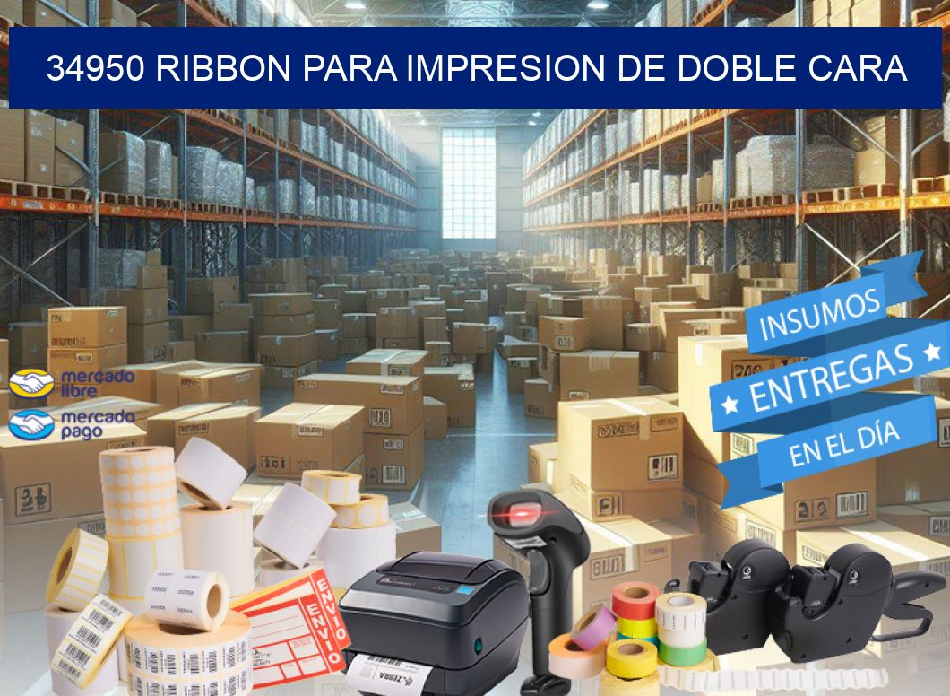 34950 RIBBON PARA IMPRESION DE DOBLE CARA