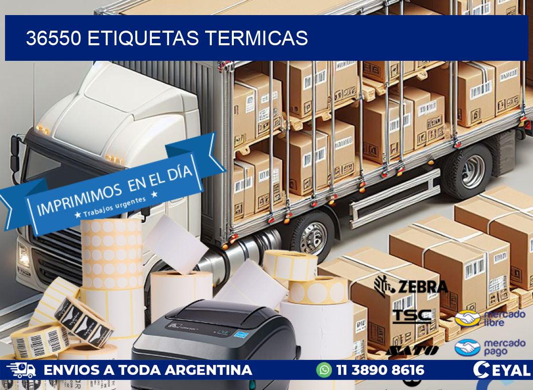 36550 ETIQUETAS TERMICAS