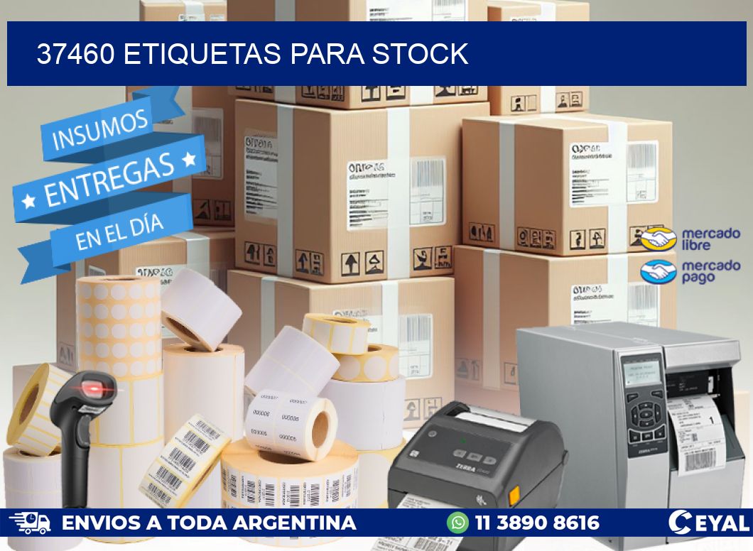 37460 ETIQUETAS PARA STOCK