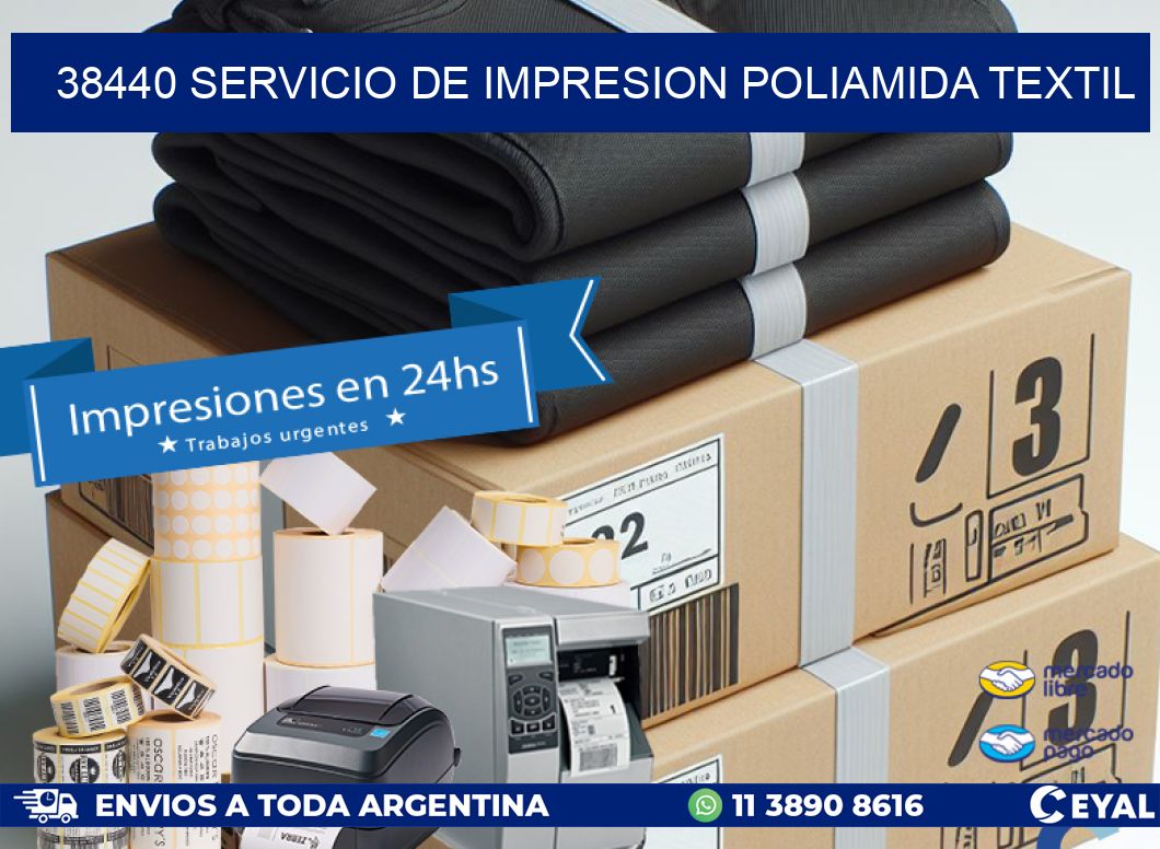 38440 SERVICIO DE IMPRESION POLIAMIDA TEXTIL