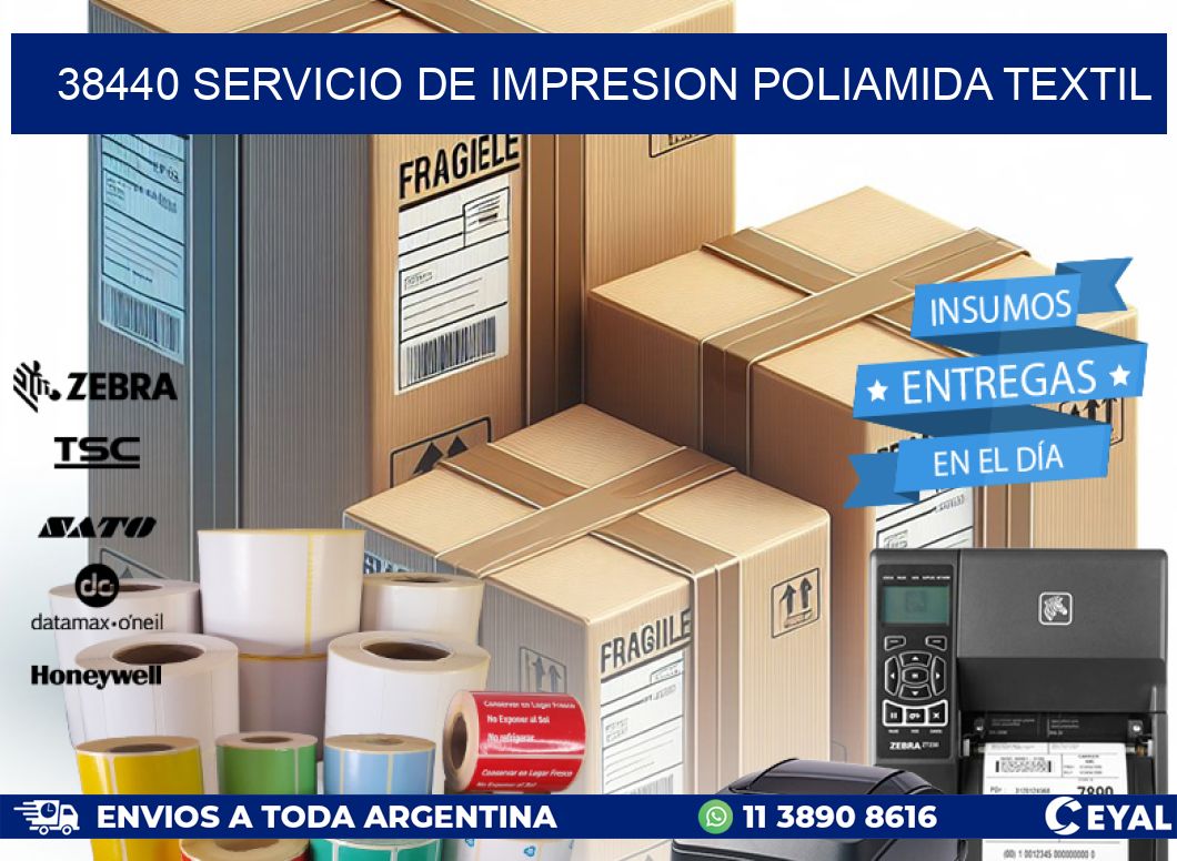 38440 SERVICIO DE IMPRESION POLIAMIDA TEXTIL