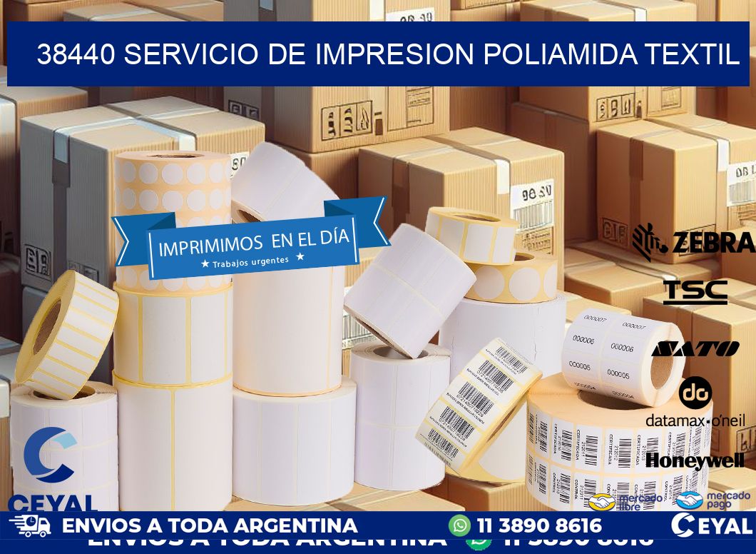 38440 SERVICIO DE IMPRESION POLIAMIDA TEXTIL