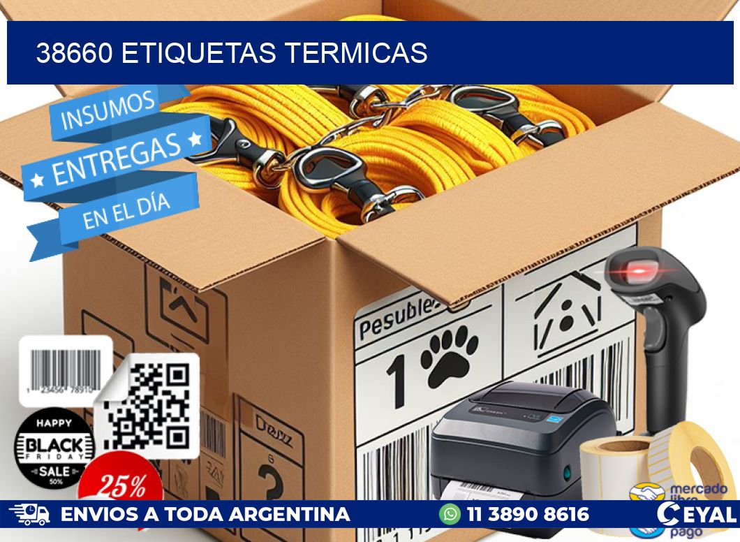 38660 ETIQUETAS TERMICAS