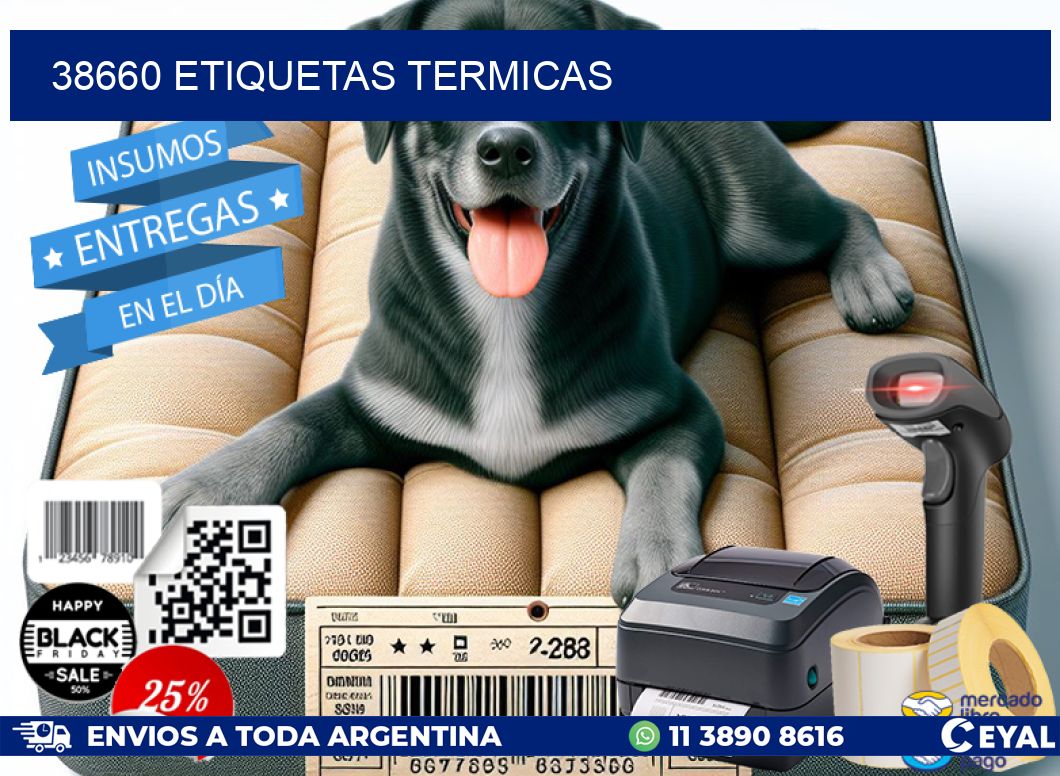 38660 ETIQUETAS TERMICAS