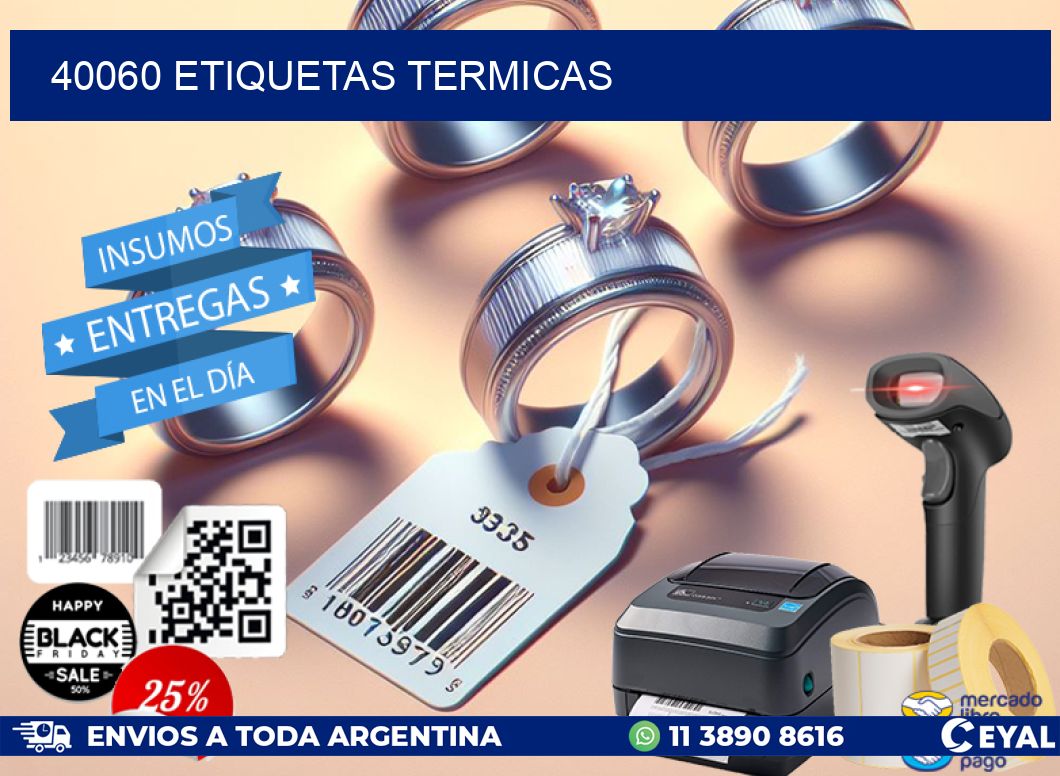 40060 ETIQUETAS TERMICAS
