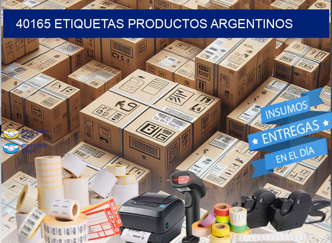40165 Etiquetas productos argentinos