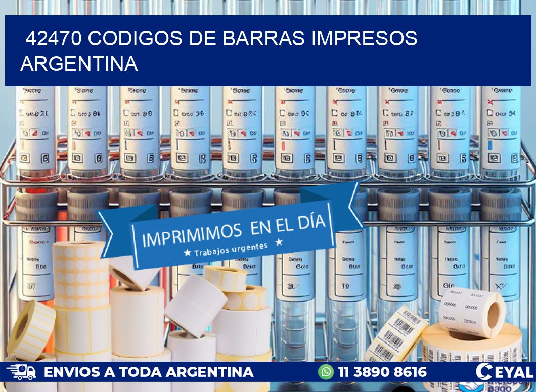 42470 codigos de barras impresos argentina
